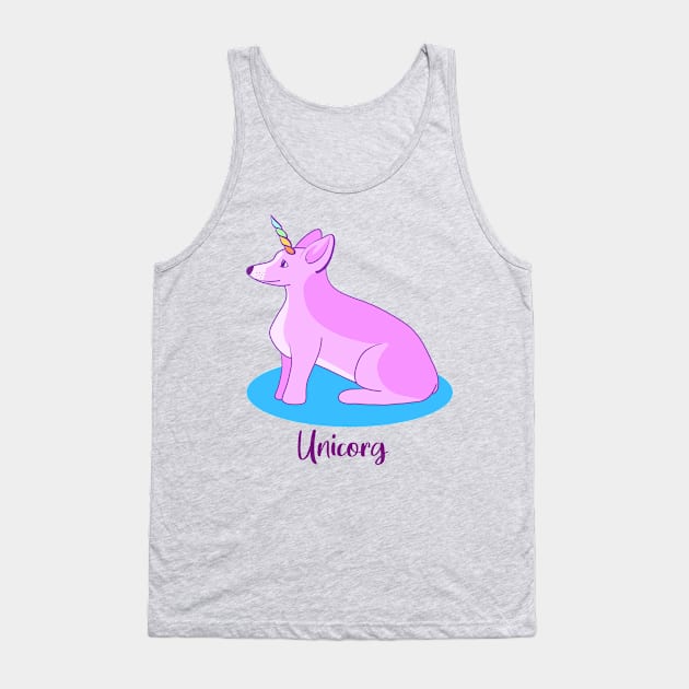 Unicorg Tank Top by KelseyLovelle